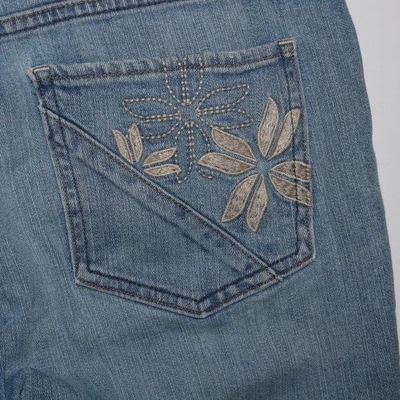 Old Navy the Sweetheart Flower Floral Jeans w34x30 - Picture 7 of 8